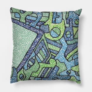 Abstract 3 Pillow