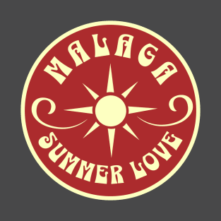 Malaga Spain Summer Love T-Shirt