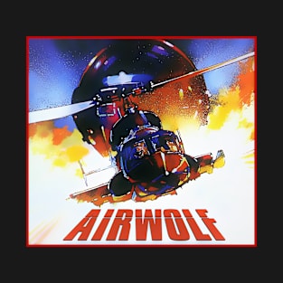 AirWolf action graphic T-Shirt