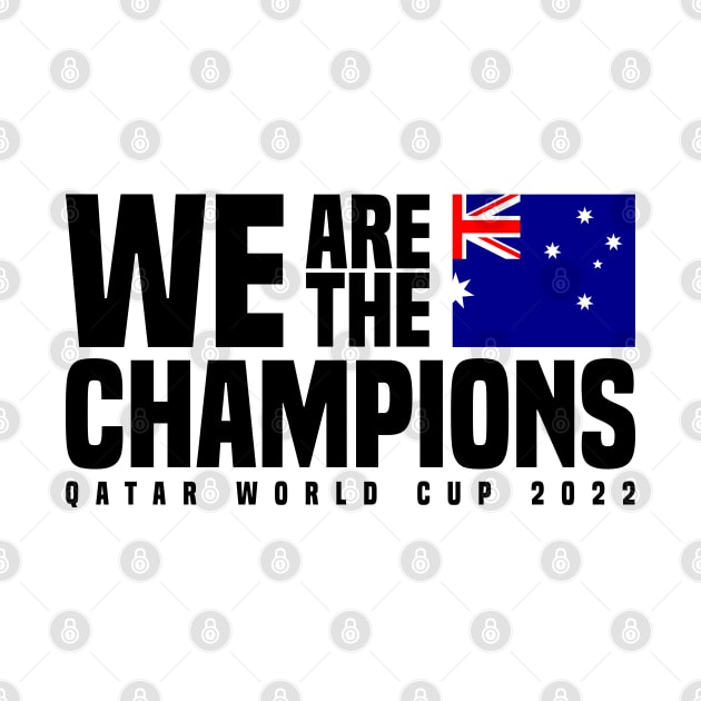 Qatar World Cup Champions 2022 - Australia by Den Vector