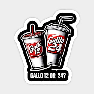 Gallo 12 or 24? Magnet
