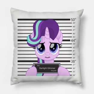 Barbie mugshot Starlight Glimmer Pillow