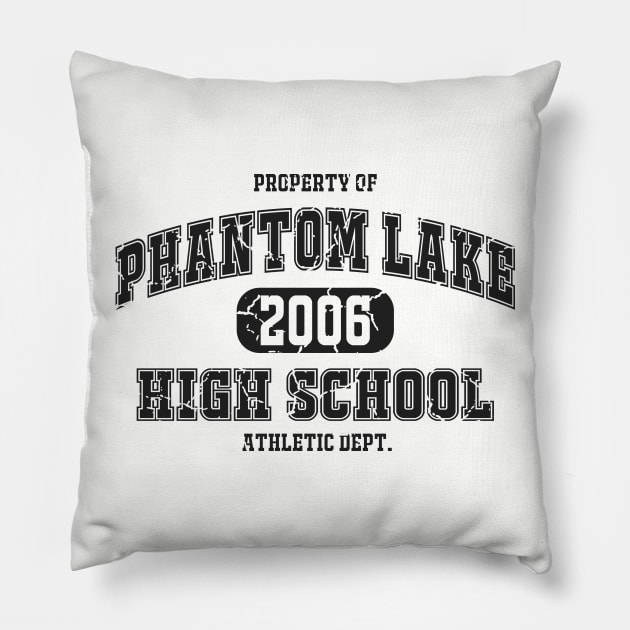 Property of Phantom Lake High School Athletic Department Pillow by SaintEuphoria