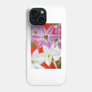 Ipheion  Two colours  Spring starflower Phone Case