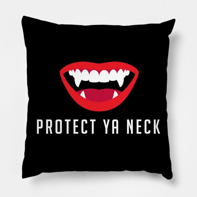 Protect Ya Neck Pillow by BodinStreet