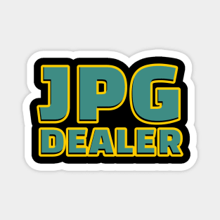 Jpg dealer|nft artist collecter gift Magnet