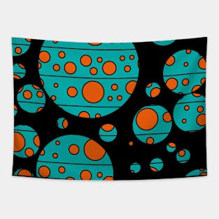 Modern Polka Dots - Soda Pop Tapestry