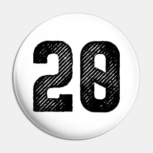 Rough Number 20 Pin