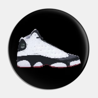 AJ XIII - Pixelated art Pin