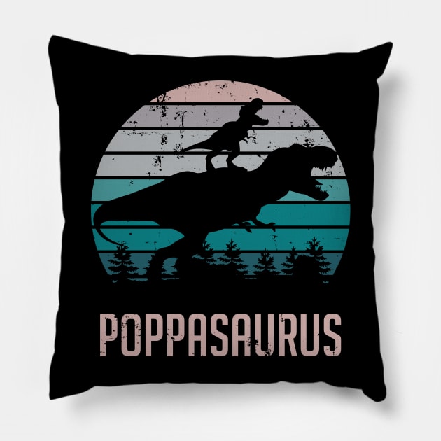 Poppasaurus T-Rex Dinosaur Pillow by ryanjaycruz