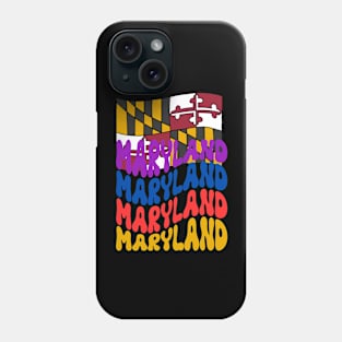 MARYLAND STATE FLAG DESIGN Phone Case