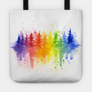 Rainbow Forest Tote