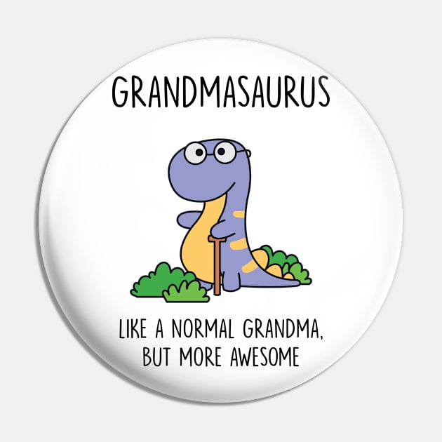 Grandmasaurus Pin by redbarron