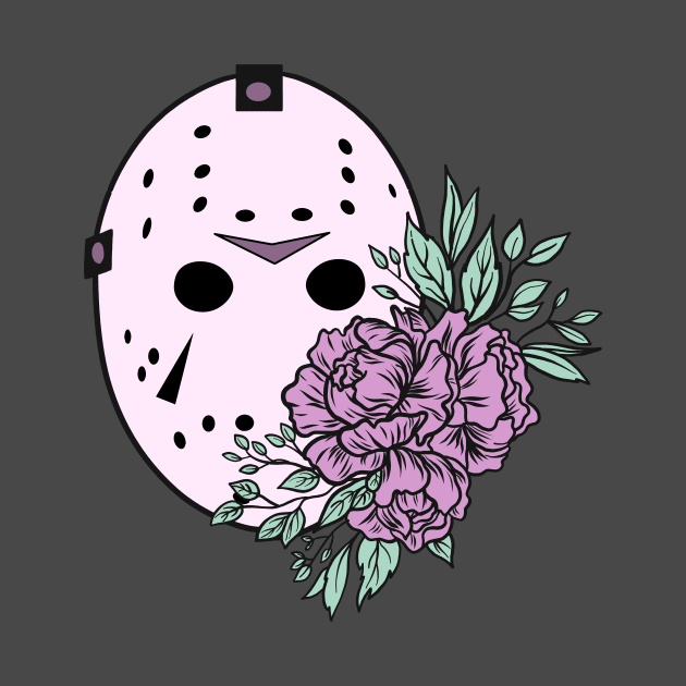 Jason Floral - Lavender by CultHorrorClub