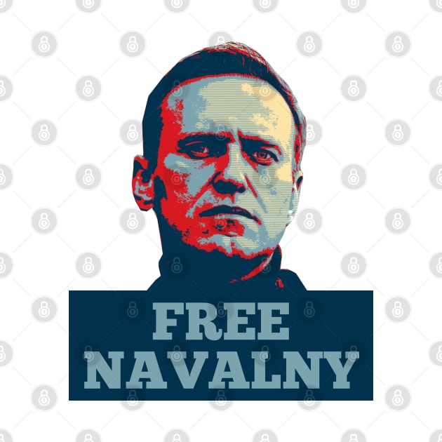 FREE NAVALNY by ProgressiveMOB