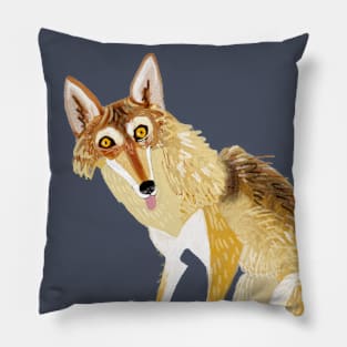 Arabian Wolf #1 Pillow