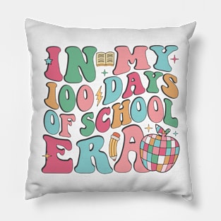 In My 100 Days of School Era Pillow