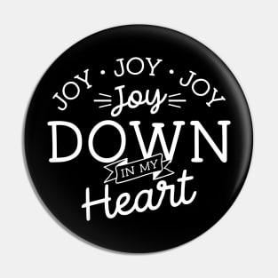 I've got joy joy joy joy down in my heart - christian song design - Kelly Design Company Pin