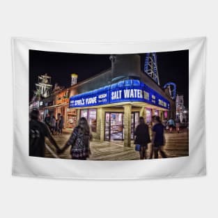 Boardwalk Fudge And Salt Water Taffy Tapestry