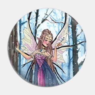 Winter Fae Pin