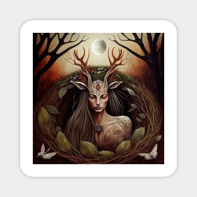 Pagan Art 01 Magnet by thewandswant