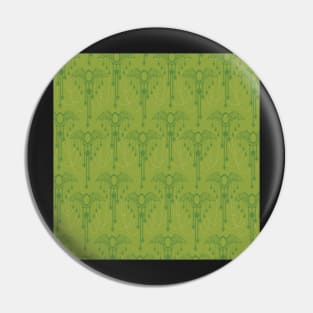 Green Bats Pin