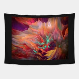 Dancing Soul - 3D photomanipulation Tapestry