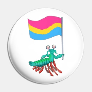 Mantis Shrimp Pansexual Pride! Pin