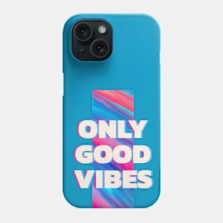 Only Good Vibes Retro Phone Case