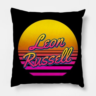 Leon Personalized Name Birthday Retro 80s Styled Gift Pillow