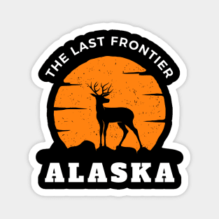 Alaska The Last Frontier Alaska Home State Magnet