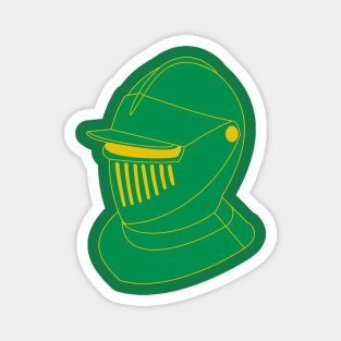 16th century helmet (green) Magnet