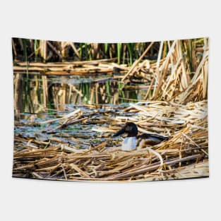 Duck nesting Tapestry