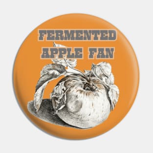 Fermented Apple Fan, Classic Cider Style Pin