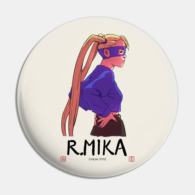 R. Mika - Casual Style Pin by HeyJay