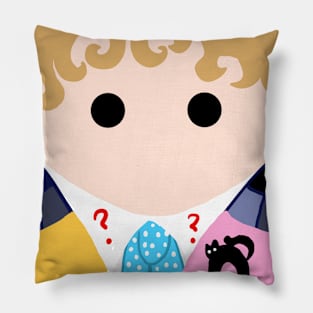 Minimalistic Sixth Doctor Pillow