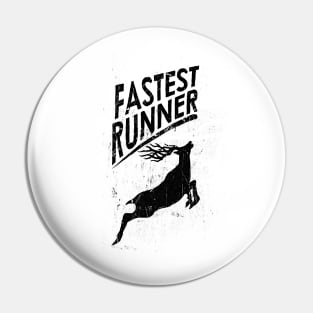 Deer Fastest runner Pin