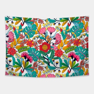 Floral Flowers Tapestry