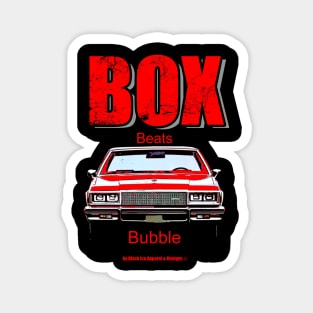 Caprice Box Beats Bubble Red Magnet