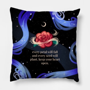 Rosewater Motivational Poetry Pillow