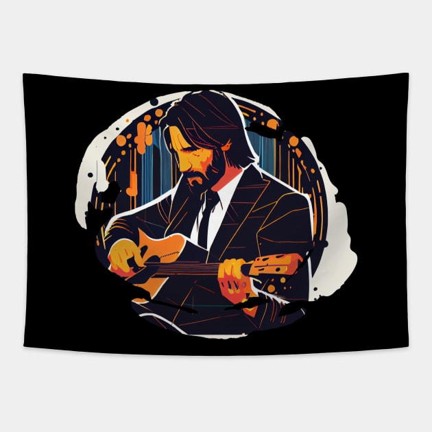 John Wick Tapestry by Pixy Official