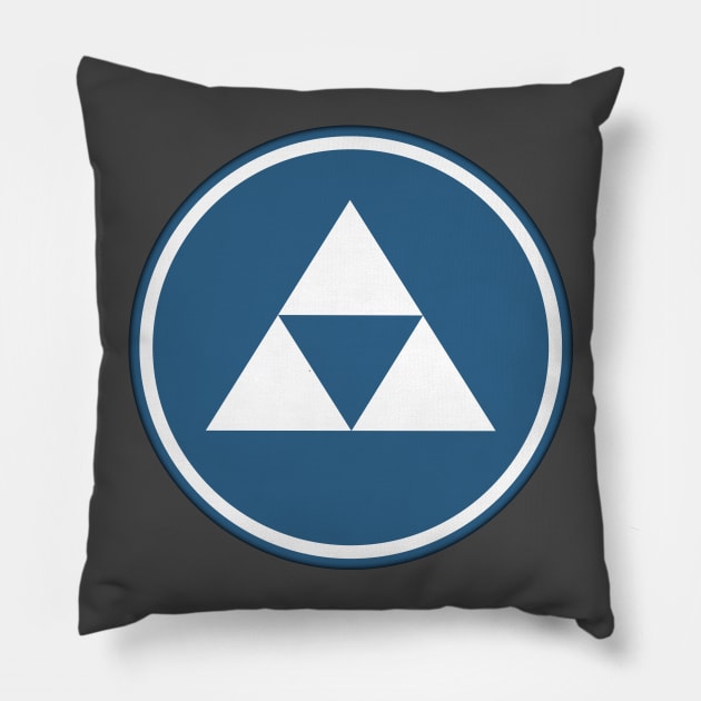 Hojo Clan Kamon Pillow by Takeda_Art