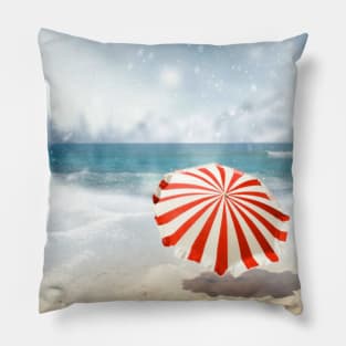 Summer snow Pillow