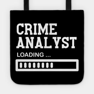 Funny Crime Analyst Job Lover Gift Idea Tote