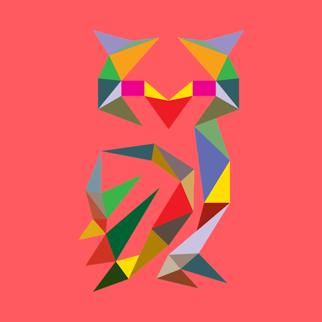 Geometric Owl by martinussumbaji