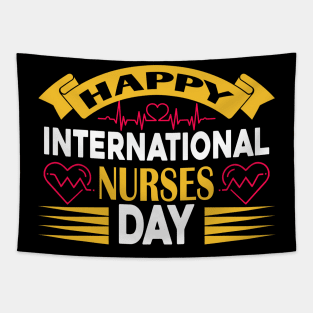 Happy International Nurses Day Tapestry