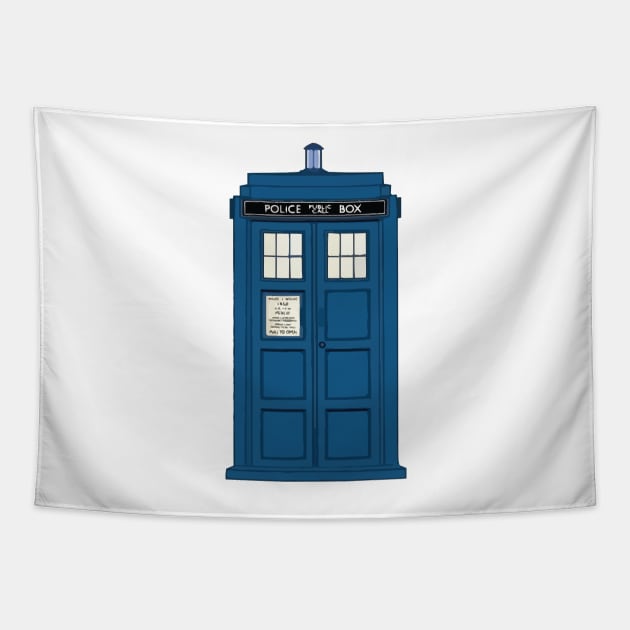 Tardis Tapestry by ericb