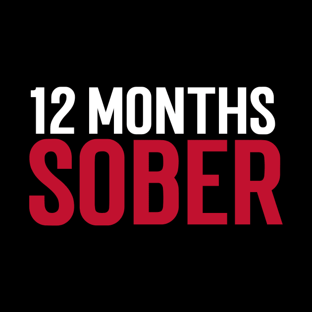 12 MONTHS SOBER by Cult Classics