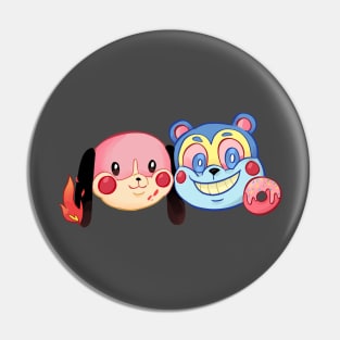 Hazel & Chacha Pin