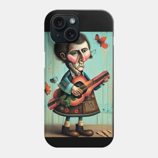 Guitar player Phone Case